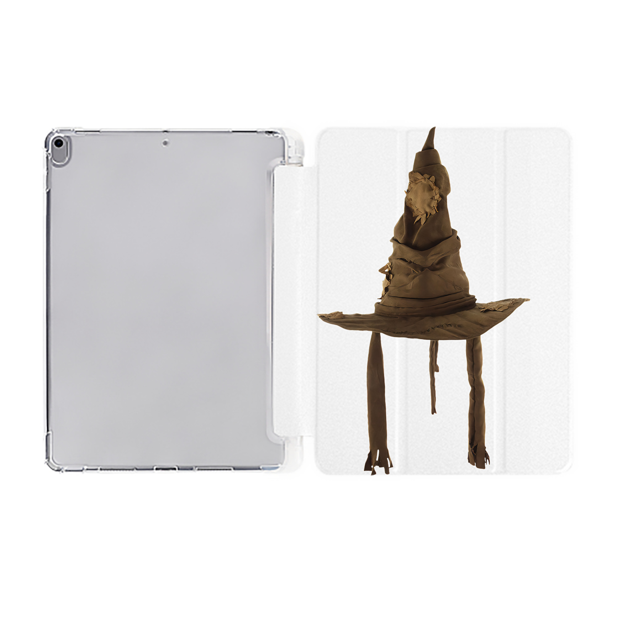 （画像用） Harry Potter ハリー・ポッターシリーズ IPad ケース ペン収納付き 三つ折りスタンド PUレザー×シリコン 対応機種9.5/10.5/10.9インチ